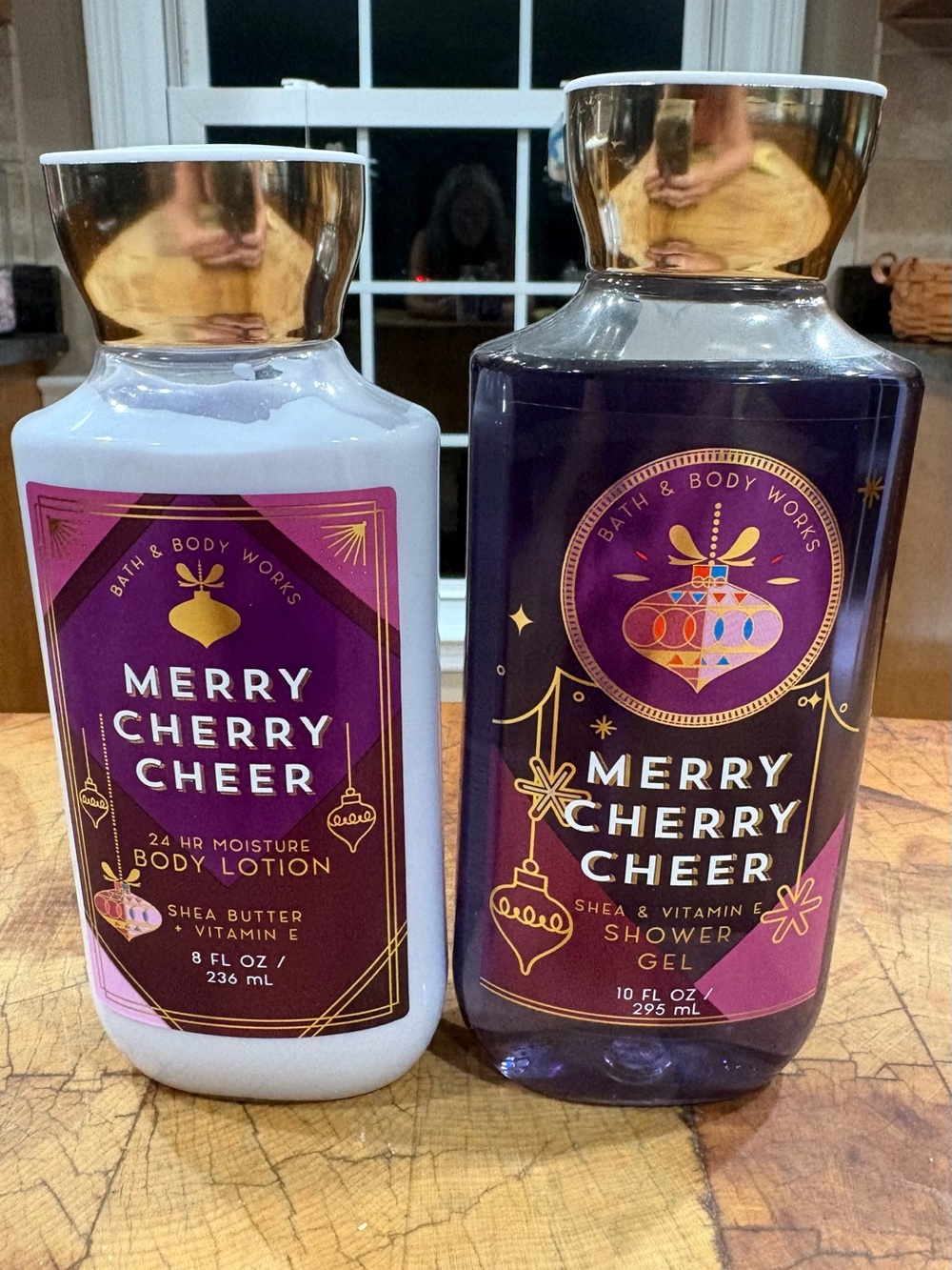 Merry Cherry Cheer Body Lotion & Shower Gel Bath & Body Works